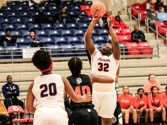 Basketball Sweeps Night Against Hall