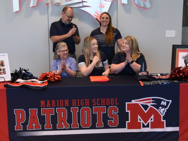 White Signs With Lyon College - Marion High School 