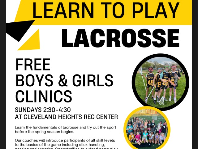 FREE Boys & GIrls Lacrosse Clinics