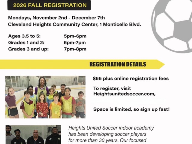 Indoor Soccer Through Heights United