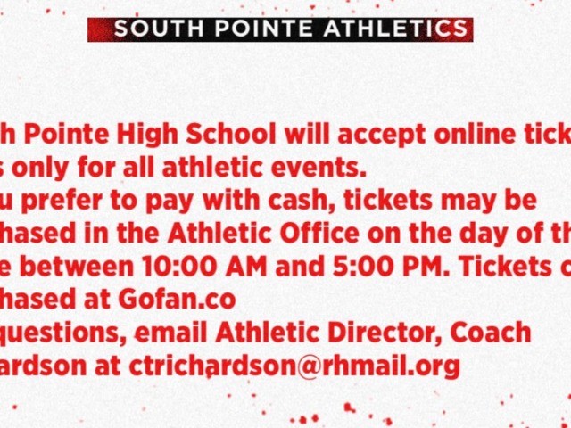 Online Tickets Only This Friday Night