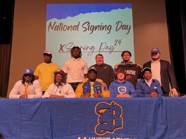 BHS players sign with colleges