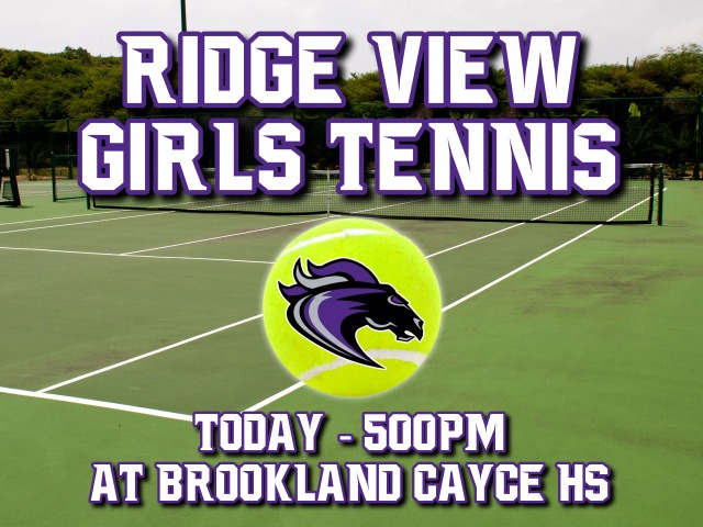 Girls Tennis Today at Brookland Cayce