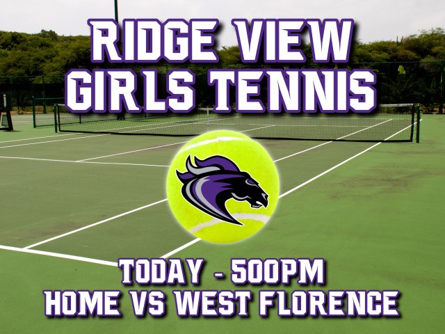 Girls Tennis vs West Florence