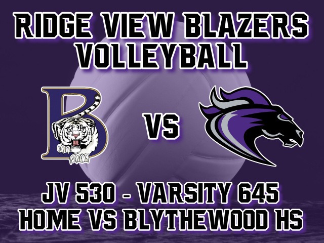 Volleyball Tonight vs Blythewood