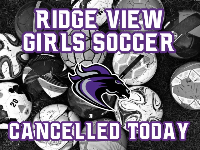 Girls Soccer Cancelled Tonight
