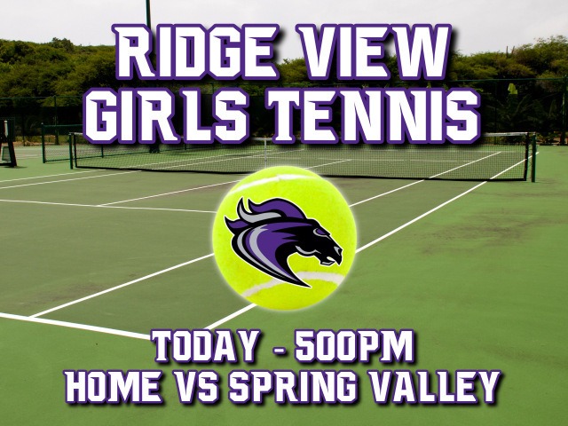 Girls Tennis vs Spring Valley