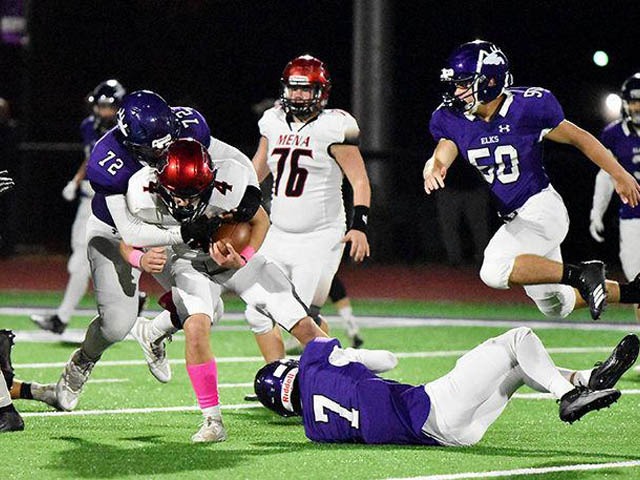 Mena rolls over Elkins 42-6