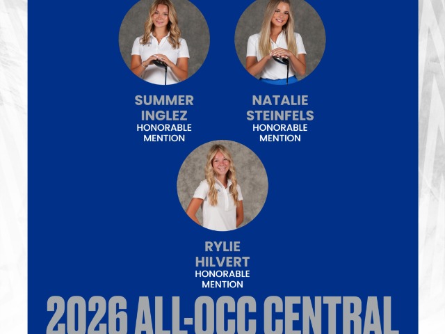 Girls Golf Lands 3 on All-OCC Central Teams