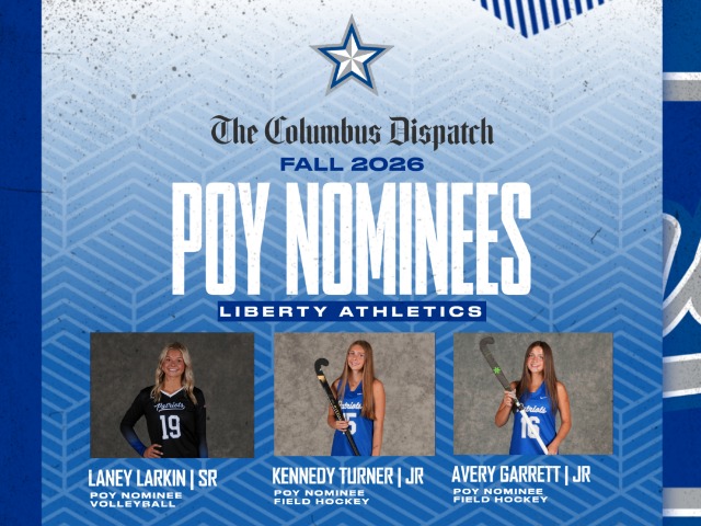 Three Student-Athletes Nominated for Columbus Dispatch Fall Sport Player of the Year