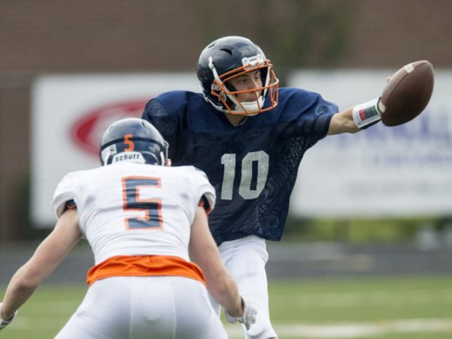 White team blanks Orange in Heritage spring scrimmage