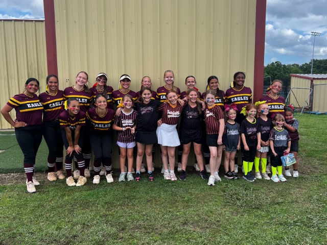 Girls Track Dominates at District Meet