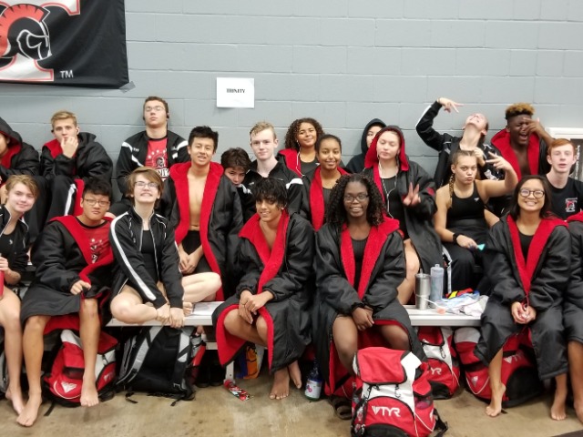 Trinity Swimmers  Earn Three Top 5 Finishes and set 91 Lifetime Records at GCISD Pentathlon