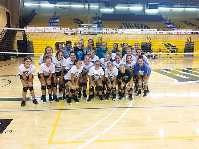 Volleyball teams combine work, fun over summer
