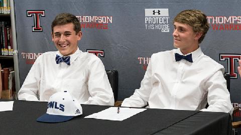 THS baseball players sign with colleges