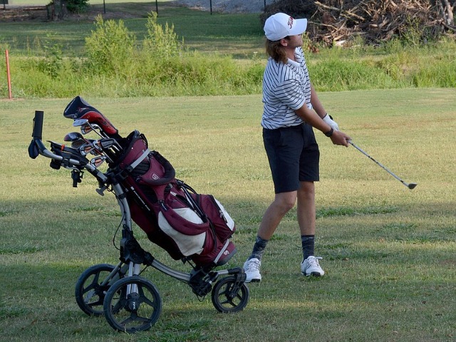 Golfers shine again at home - The Lady Panthers picked up their first win of the season.