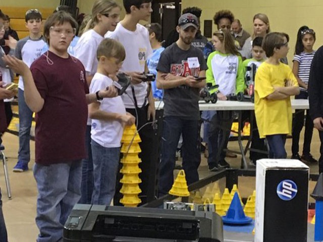 Getting ready for some VEX Robotics Competition