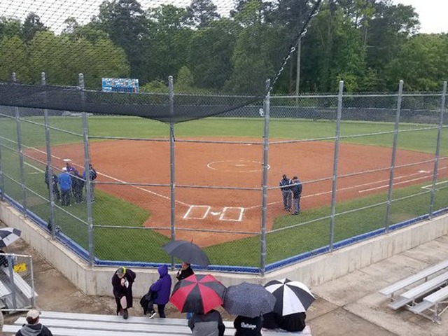 Softball about to get started against Hamburg in the District Tournament in Star City