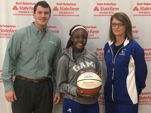 Janiya Johnson  selected as State Farm Player Of The Week!
