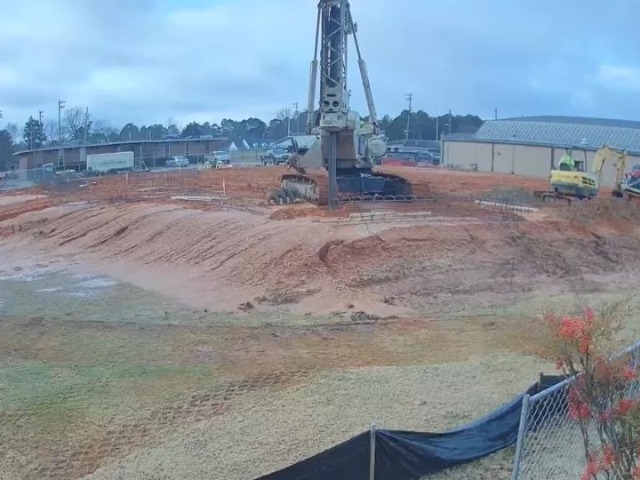 Drilling for the New Arena has Started