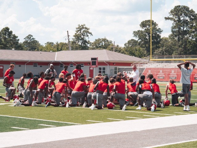 Football Ready For Fall Scrimmage