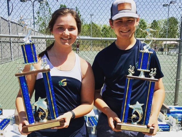 GHS Siblings win Region in Tennis