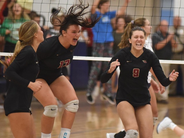 Ashley volleyball shows championship mettle