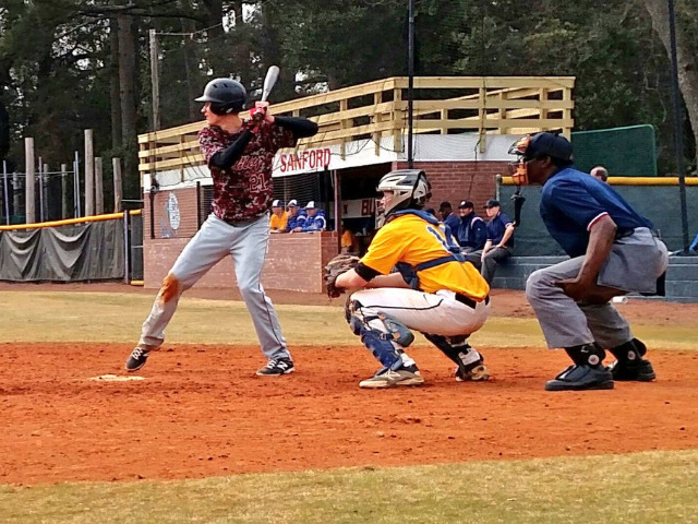 List of area baseball players in college