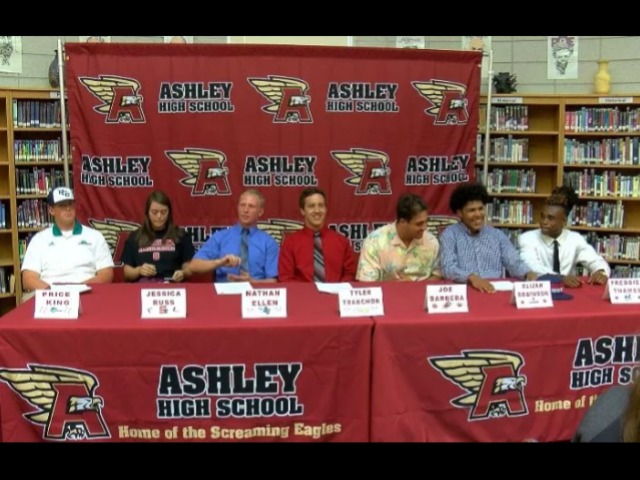 Ashley High School hosts signing day