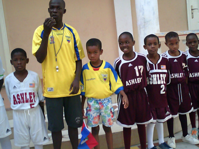 Ashley Soccer Donates Abroad