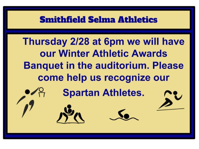 Winter Athletic Awards Banquet