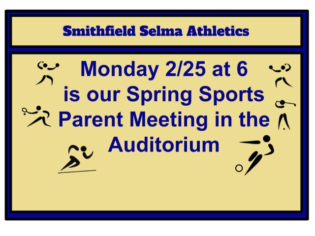 Spring Parent Meeting