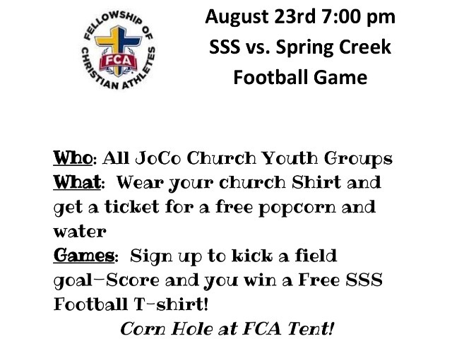 FCA Night: August 23rd