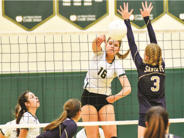 Volleyball taken down by Santa Fe
