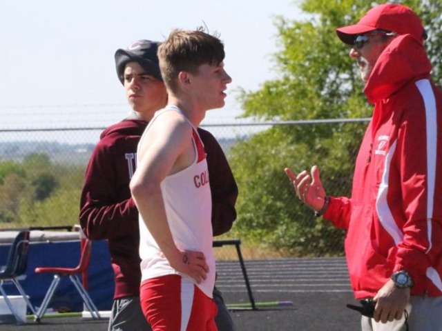 Collinsville boys shine at home track meet