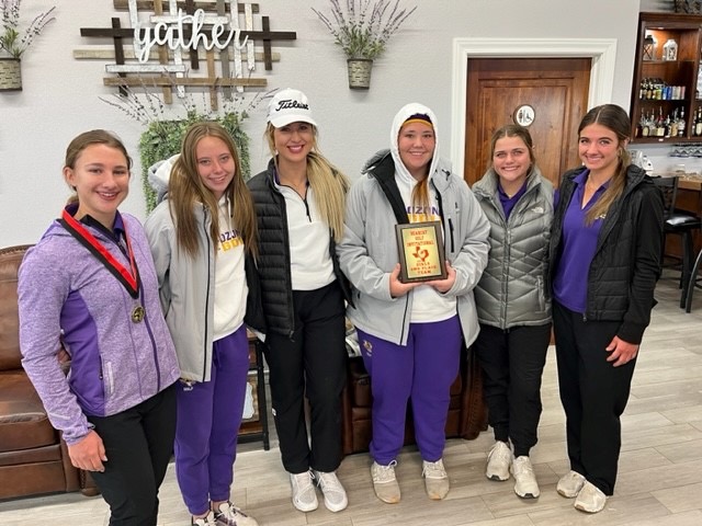 Lady Lions Golf Finishes 2nd at Ballinger