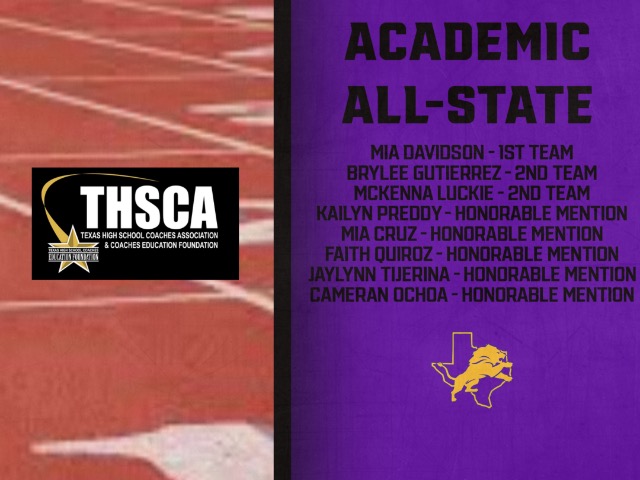 Lady Lions Selected for Academic All-State