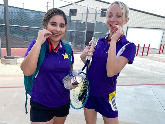 JV Tennis at Garden City