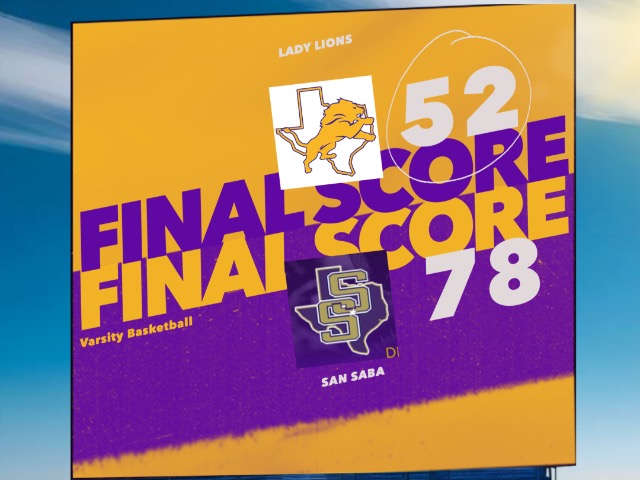 Lady Lions fall to San Saba