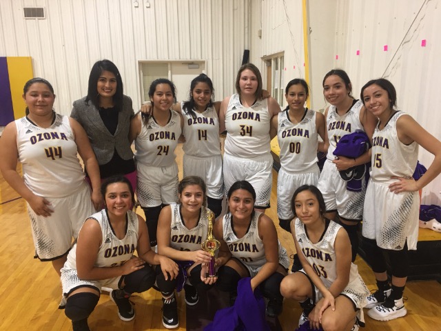 OHS JV Girls Win 2nd in Ozona Tournament
