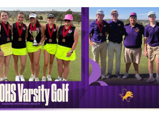 Coahoma Golf Invitational Results