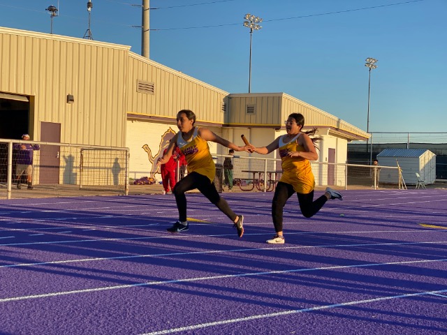 Lady Lions 8th Grade Results from Ozona Relays