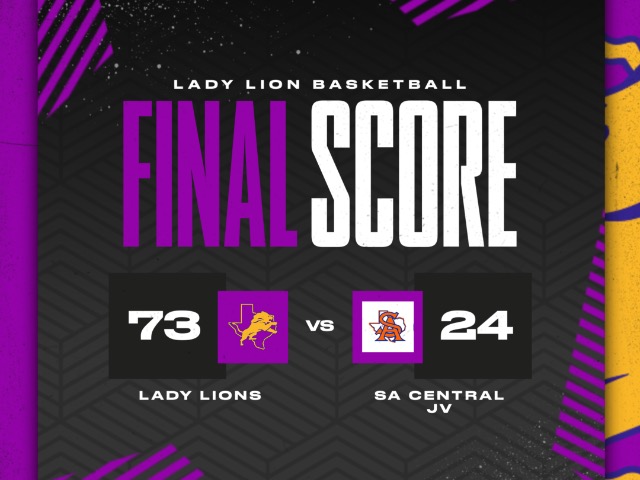 Lady Lions 73-24 Over SA Central JV