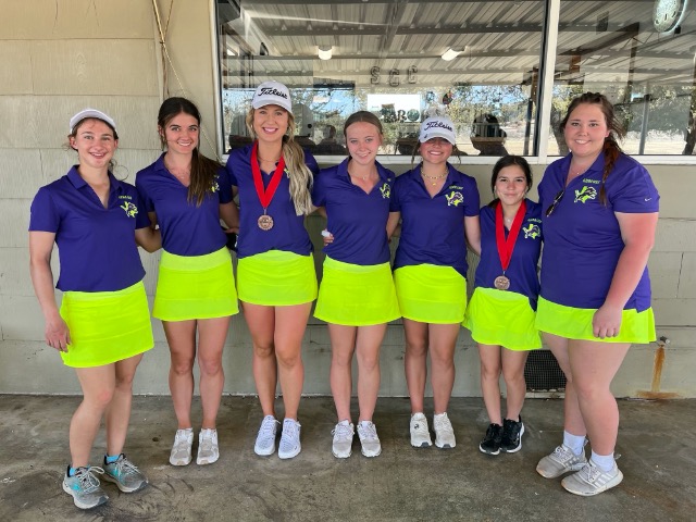 Lady Lions Golf Team wins 2nd at Sonora
