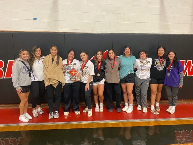 OHS Lady Lions Powerlifting Team Takes 1st Place