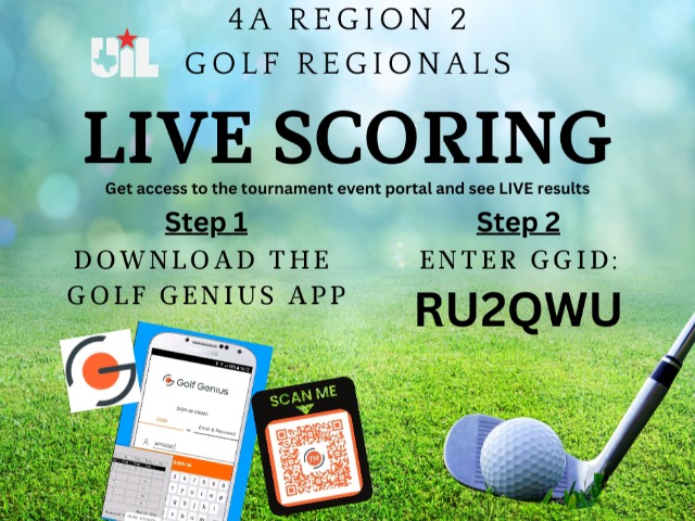 Live Scoring at 4A Golf Regionals 2024