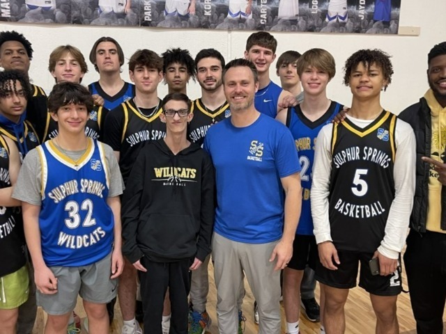 ONE SHINING MOMENT: Sulphur Springs senior basketball manager drains 3-pointer in final home game