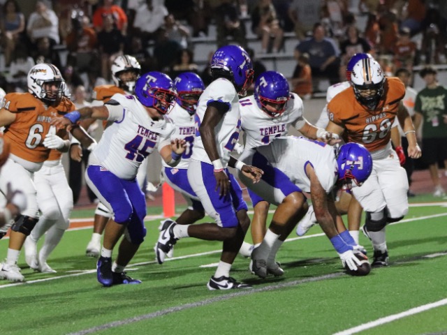 Hutto rides big early lead to 53-14 victory over Temple