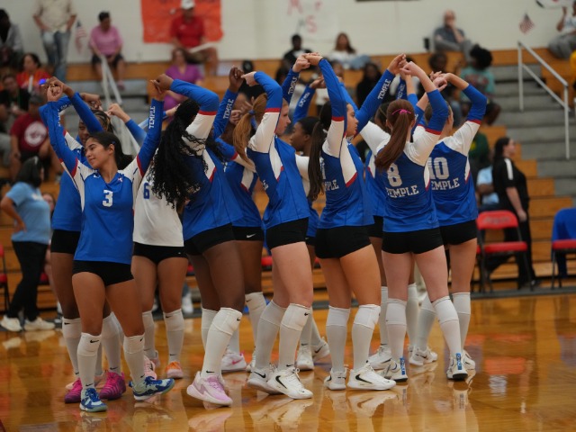 Resilient Tem-Cats Push Chaparral to the Limit in Five-Set District 12-6A Thriller