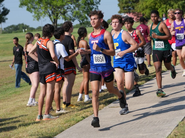 Temple JV Boys Cross Country Battled Stacked Field at Hays CISD Invitational